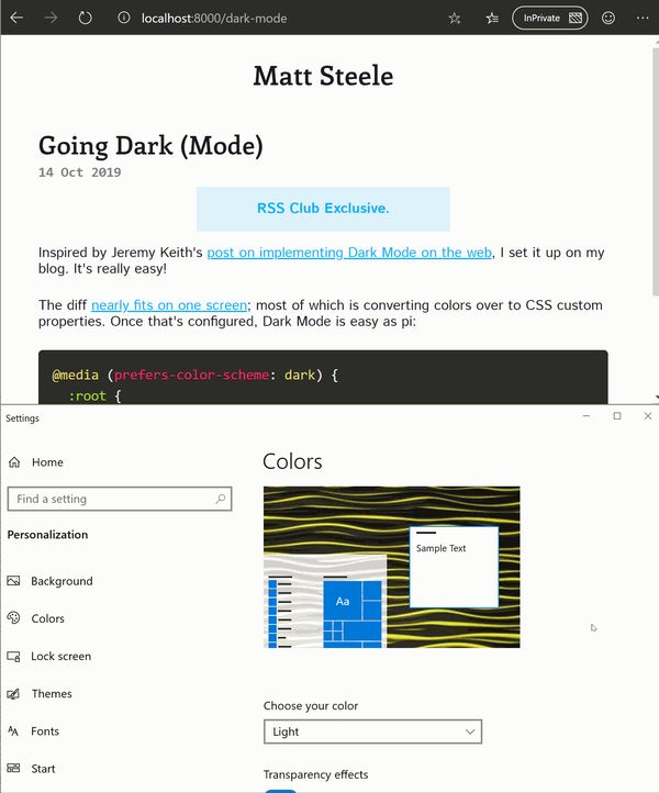 darkmode